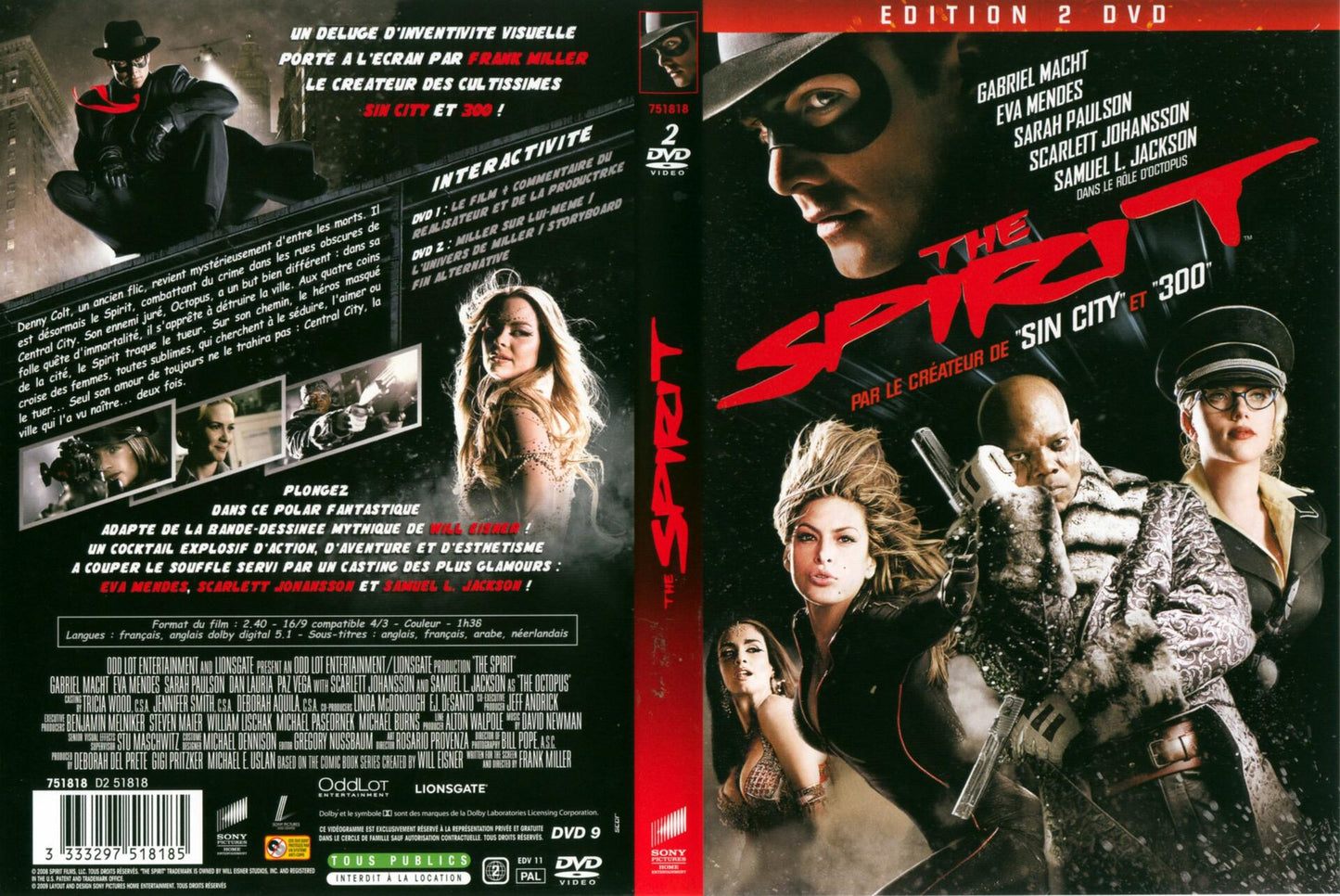 The Spirit [DVD] - Very Good