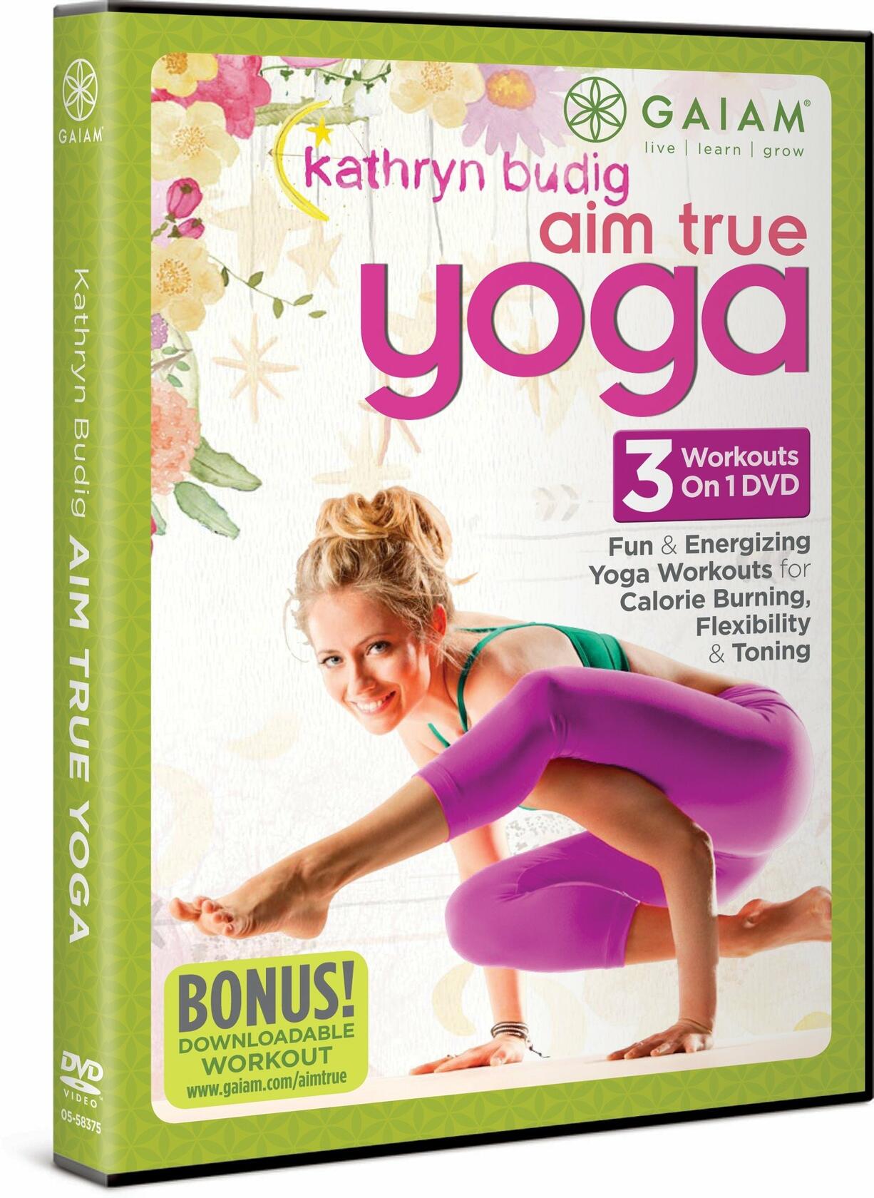 BUDIG;KATHRYN AIM TRUE YOGA [DVD] - Very Good