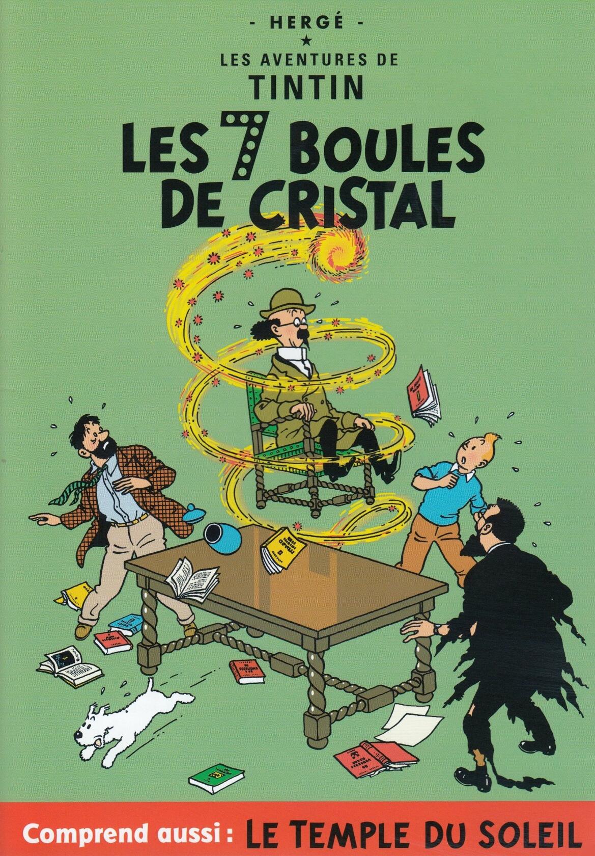 The Adventures of Tintin: 7 Boules/Cristal/Temple (Version française) - Very Good