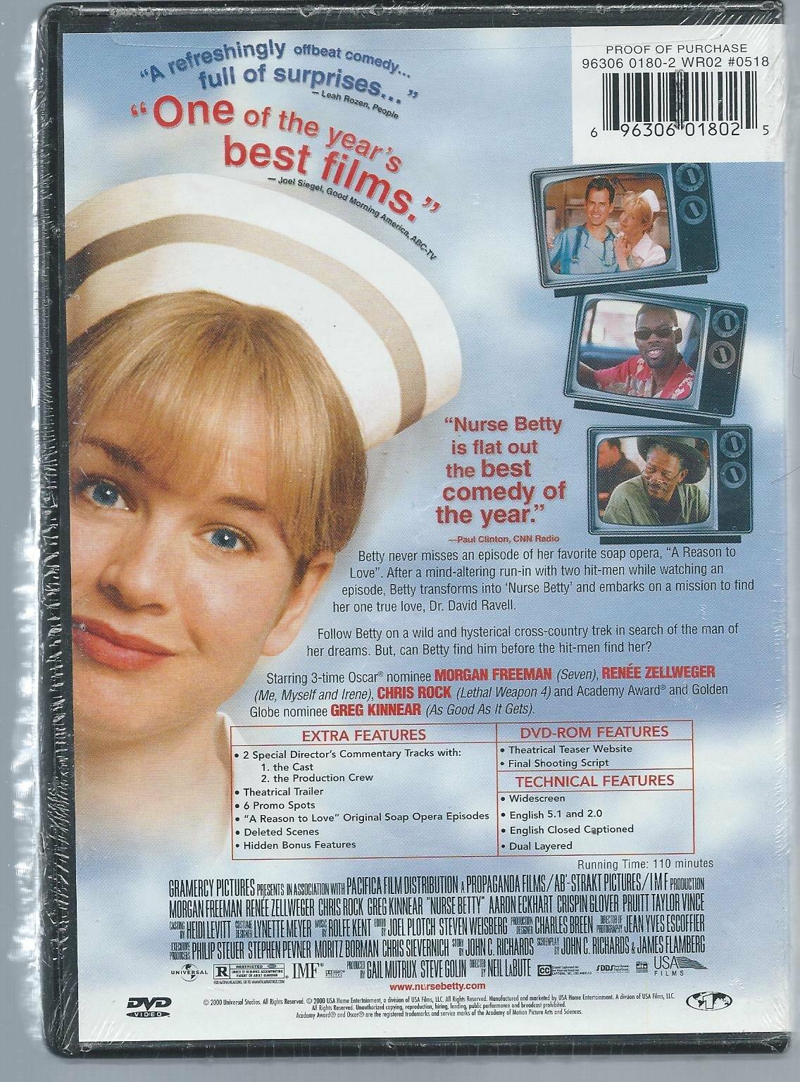 Nurse Betty (Widescreen) [Import] [DVD] - Very Good