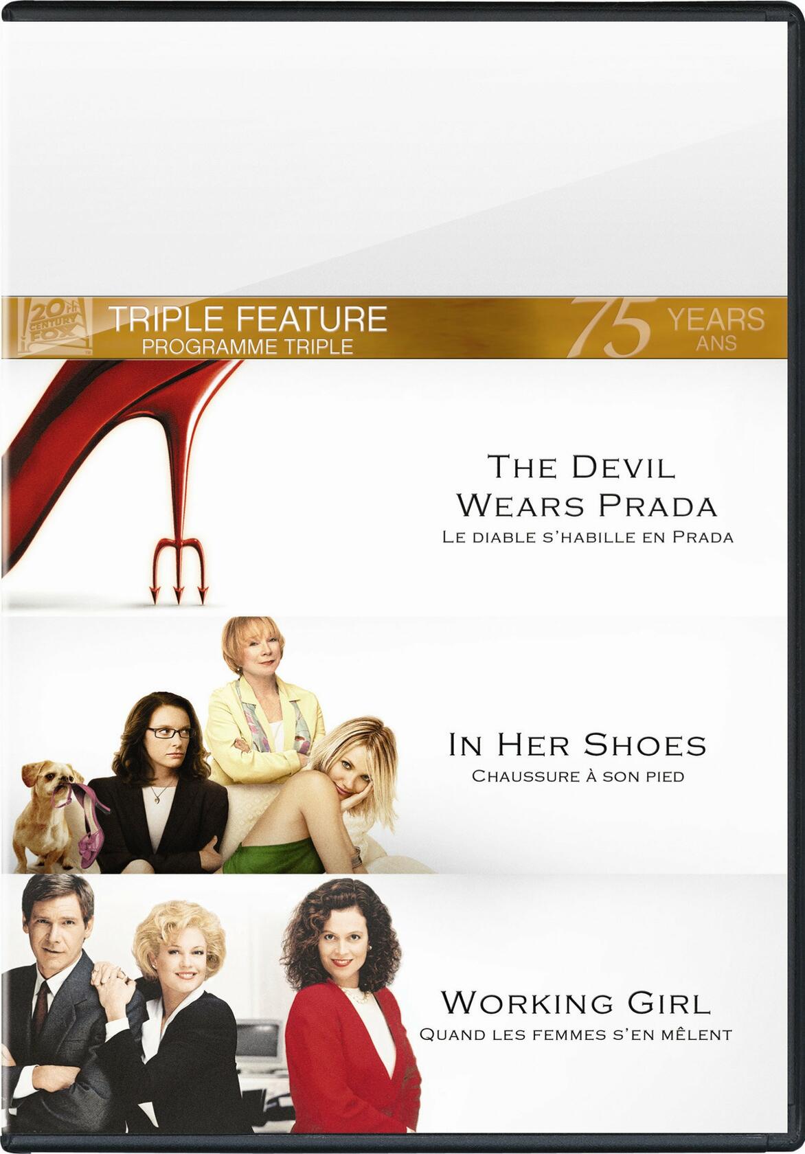 Devil Prada / Her Shoes / Working Girl [DVD] - Very Good