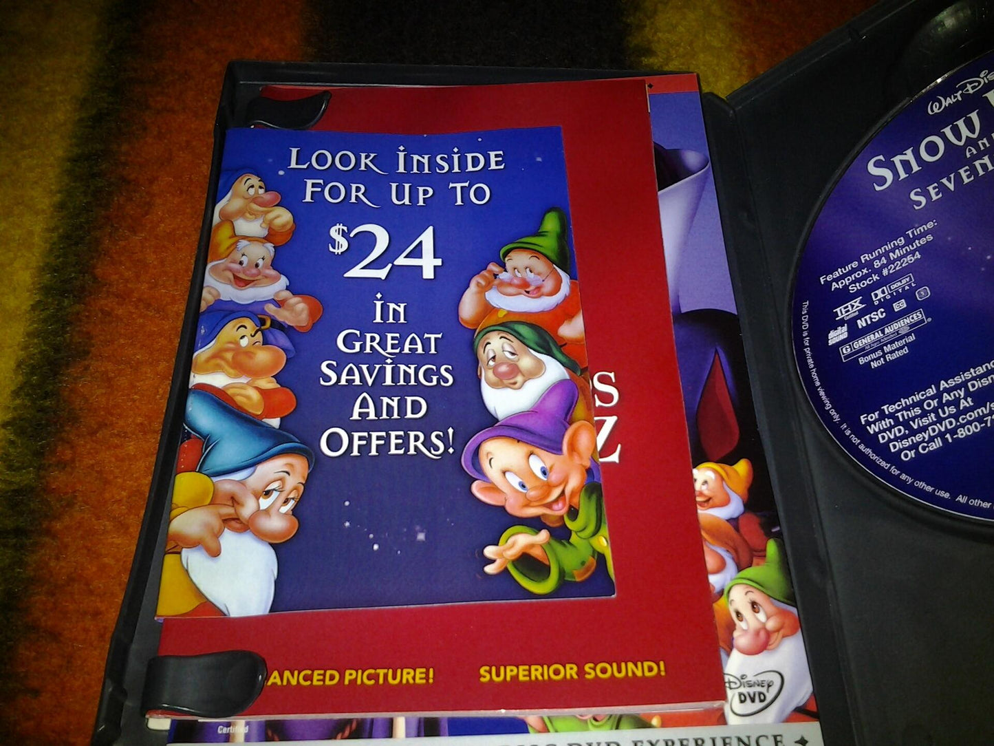 Snow White and the Seven Dwarfs (Platinum Edition, 2 Discs) [DVD] - Very Good