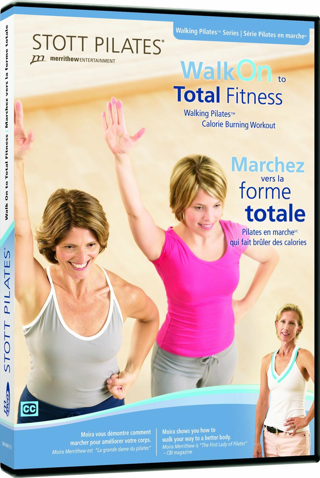 STOTT PILATES: Walk On to Total Fitness (English/French) - Very Good