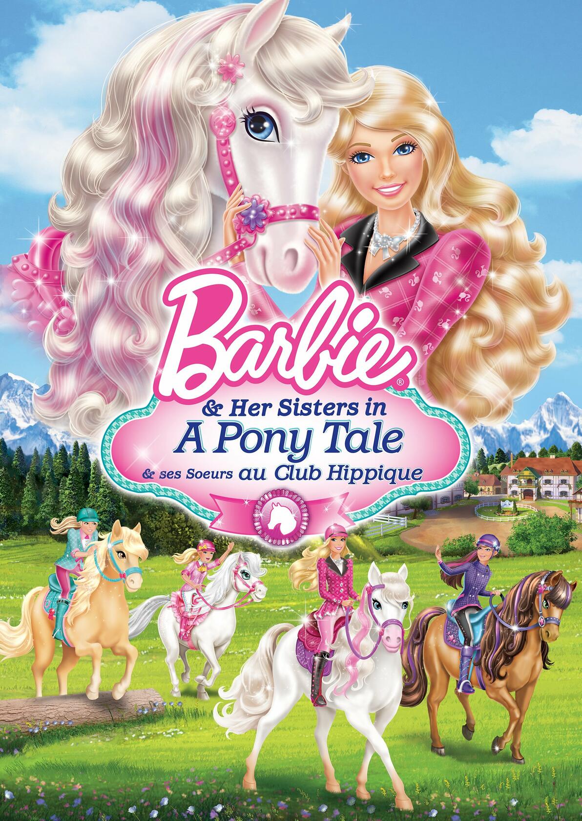 Barbie & Her Sisters in A Pony Tale/ Barbie & ses Soeurs au Club Hippique (Bilingual) [DVD]