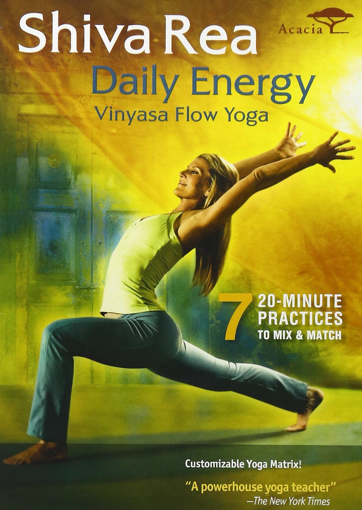 Rea Shiva: Daily Energy Vinyasa Flow Yoga [DVD] - Very Good