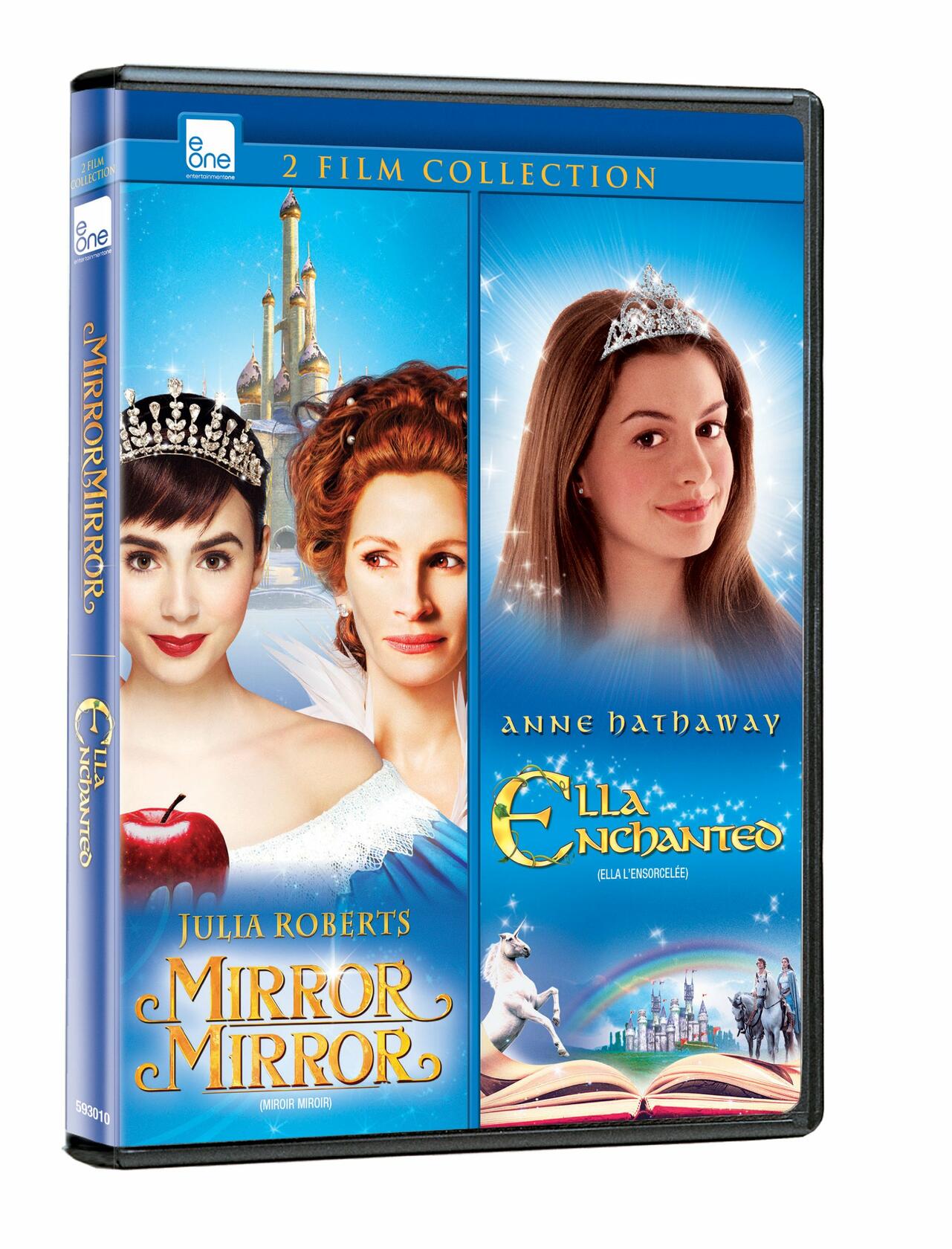 Mirror Mirror / Ella Enchanted (Double Feature) [DVD] - Very Good