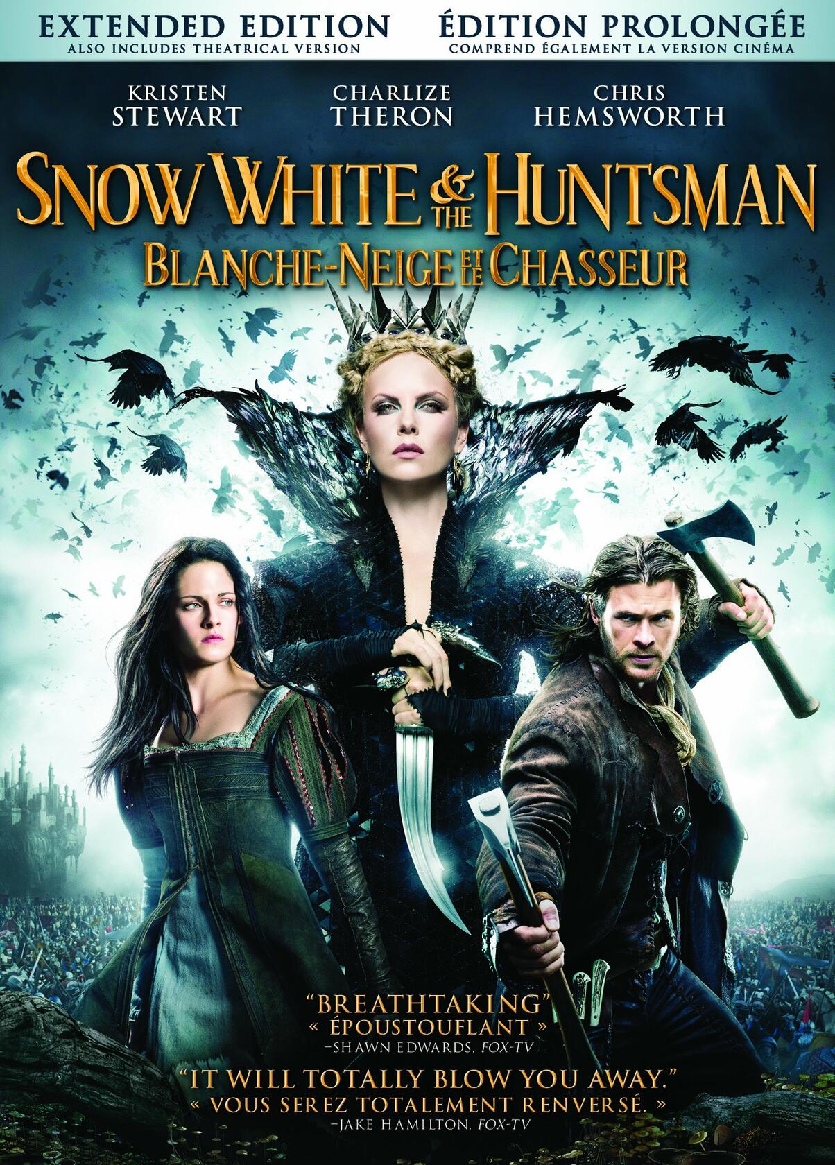 Snow White & the Huntsman / Blanche-Neige et le chasseur (Bilingual Extended Edition) [DVD] - Good