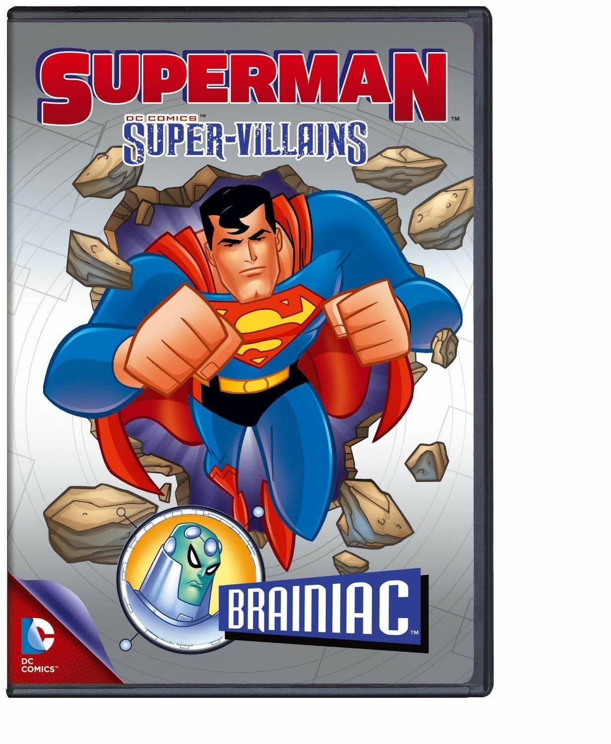Superman Super Villains: Brainiac [DVD] - Very Good