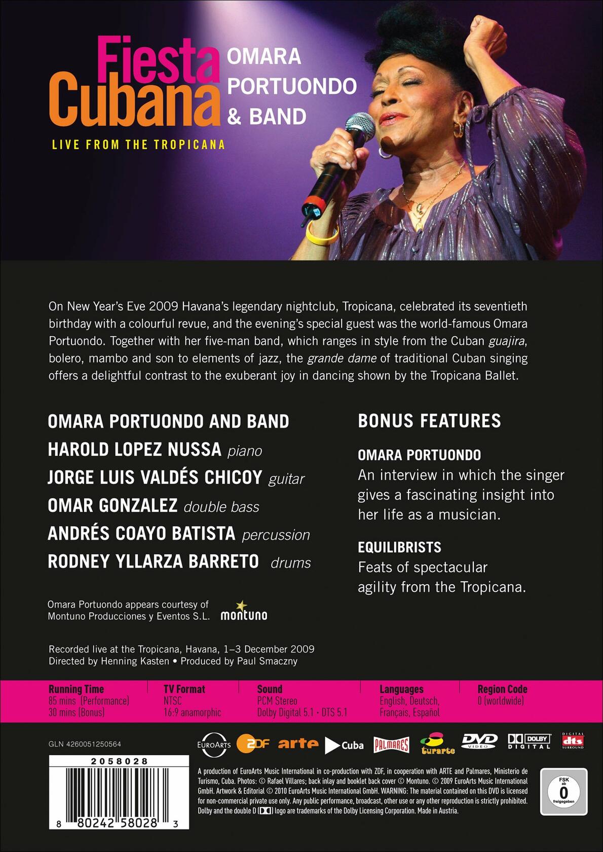 Fiesta Cubana: Live from Tropicana Omara Portuondo [DVD] - Very Good