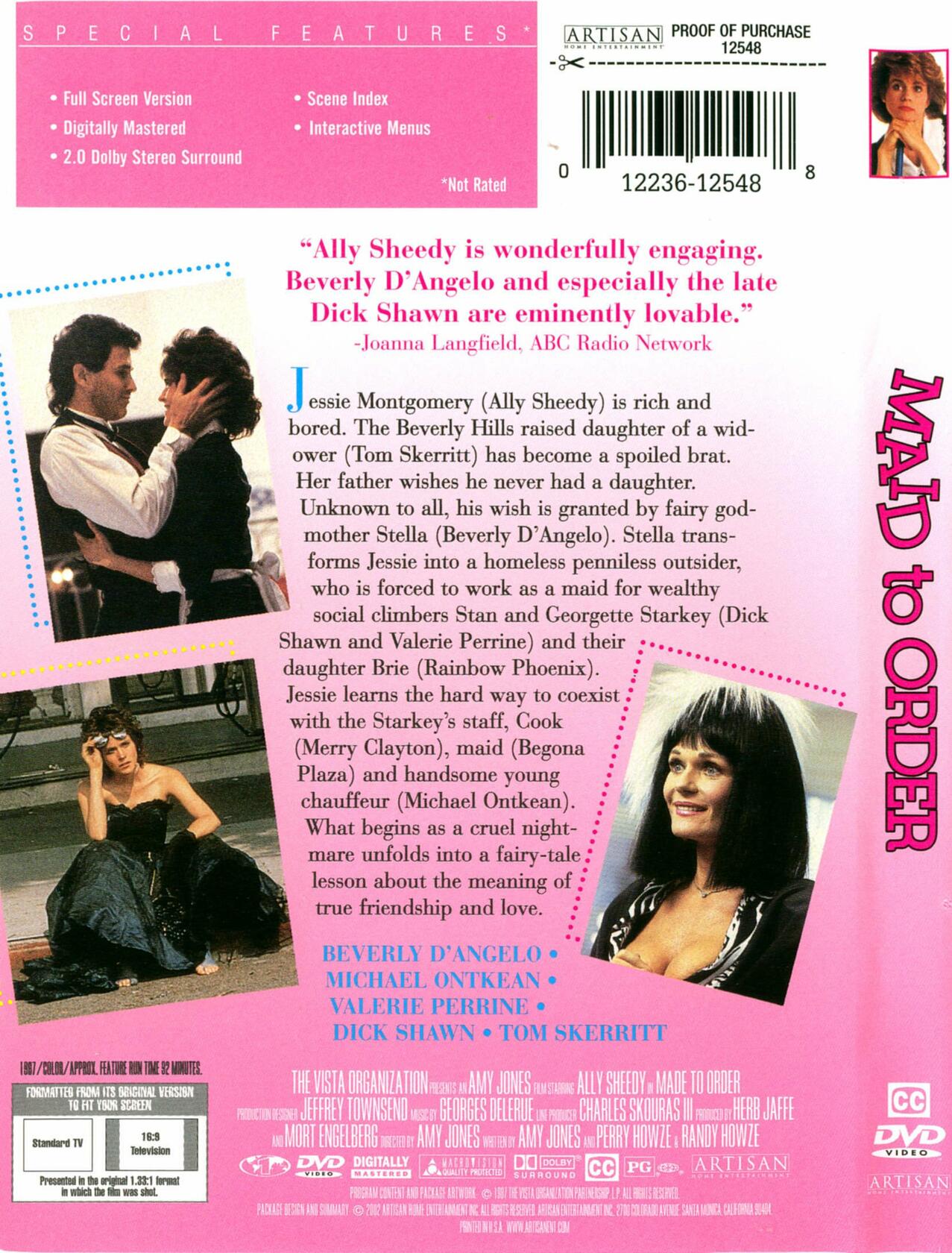 Maid to Order (Full Screen) [DVD] - Very Good