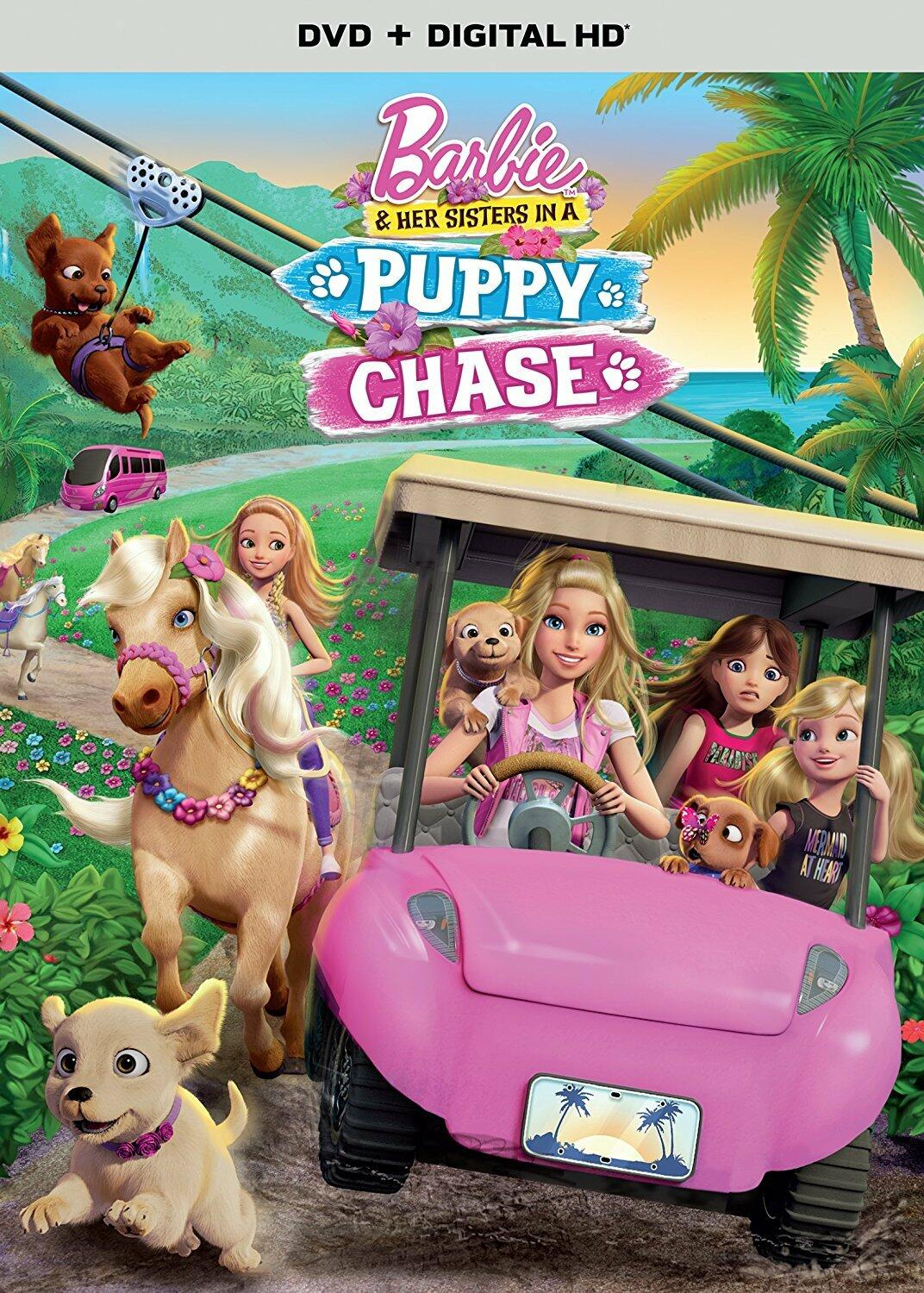 Barbie & Her Sisters in a Puppy Chase [DVD]