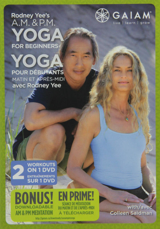 (Bl)rodney Yee`s Am & Pm Yoga For Beginn [DVD] - Very Good