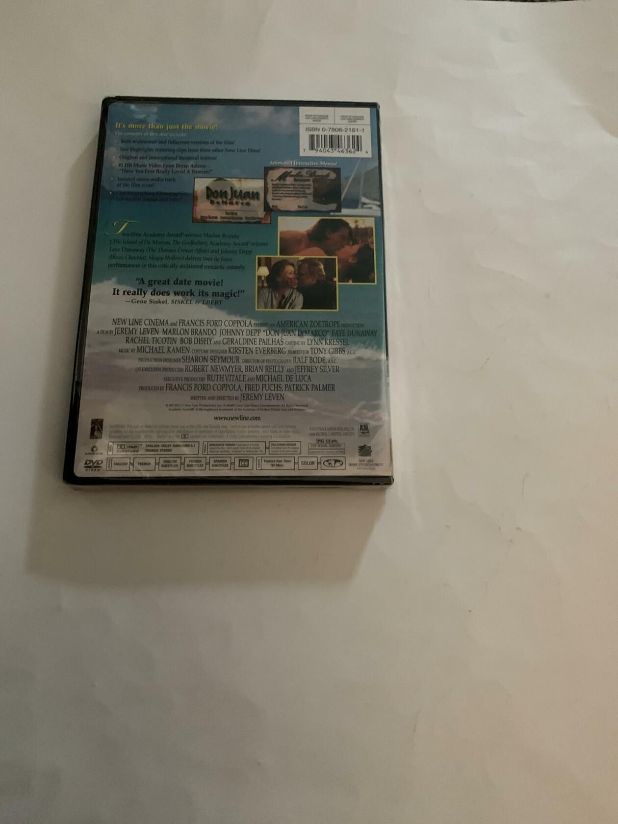 Don Juan Demarco [Import] [DVD] - Good