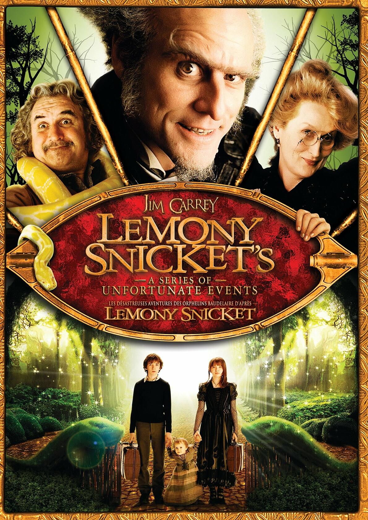 LEMONY SNICKETS A SERIES OF UNFORTUNATE EVENTS [DVD] - Very Good