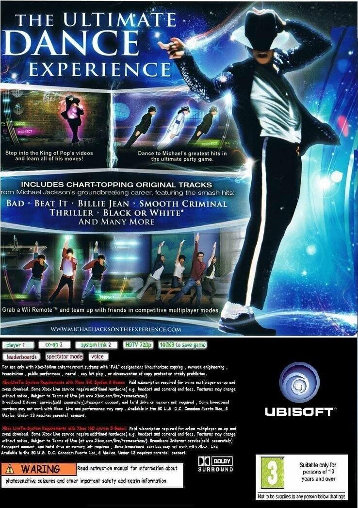 MICHAEL JACKSON THE EXPERIENCE (MIC COMPATIBLE) [Video Game] - Very Good