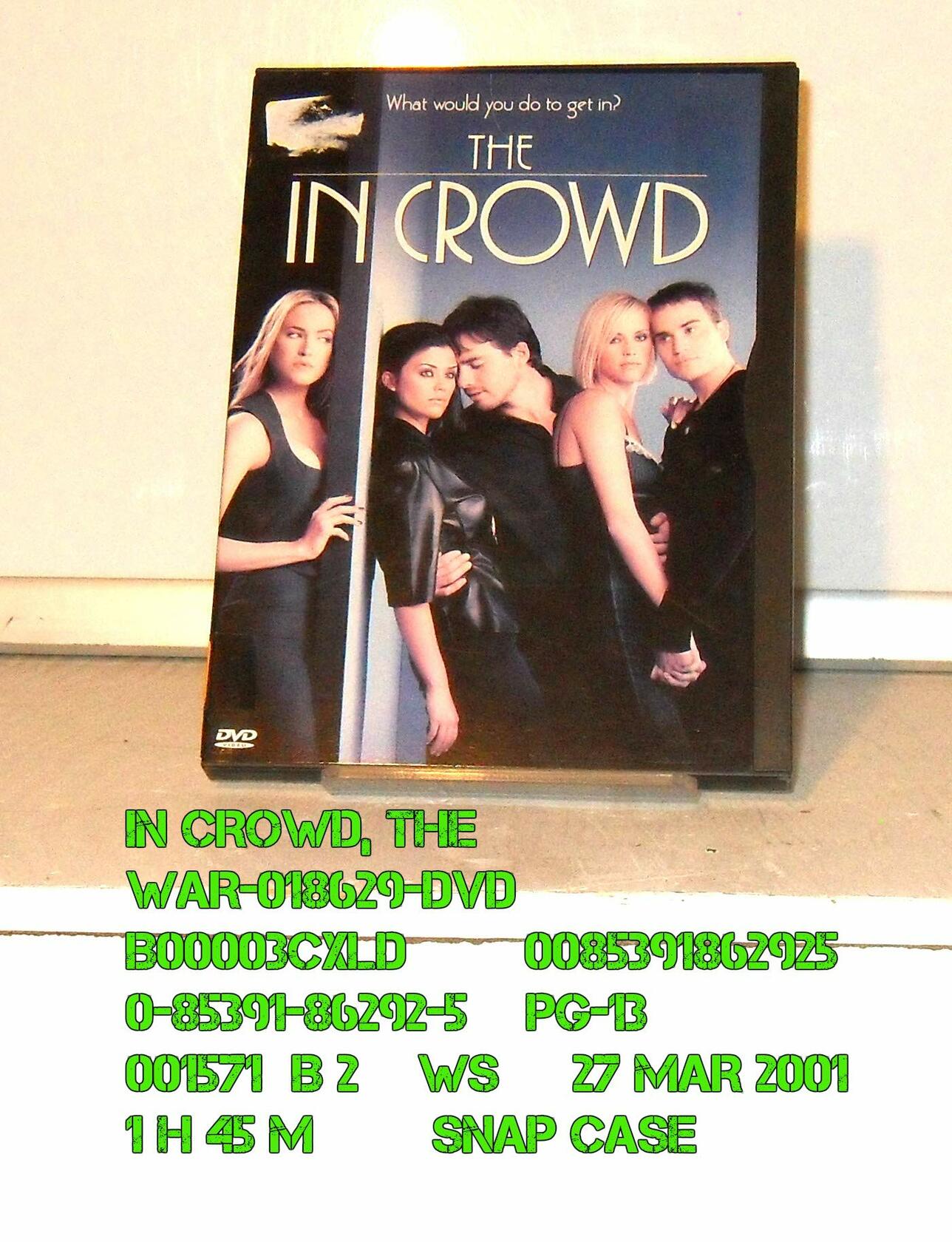 The In Crowd (Widescreen) [DVD] - Good