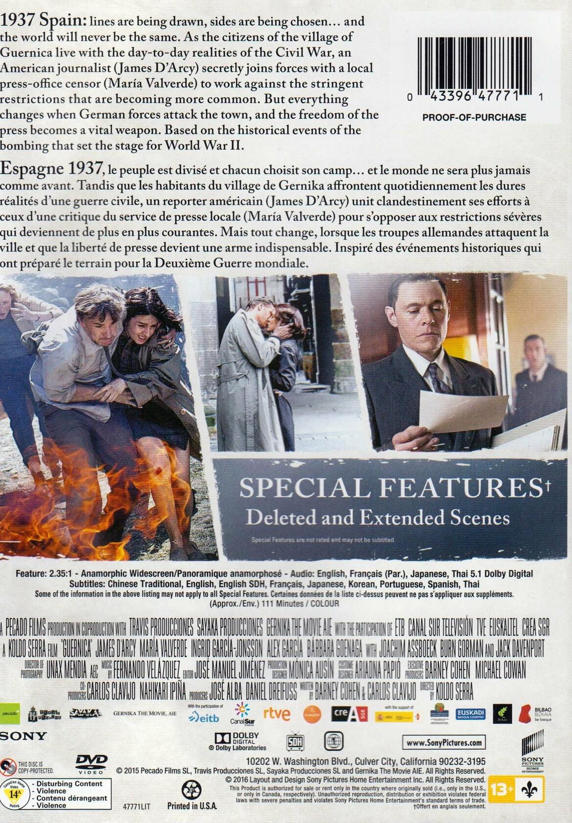 Guernica (Bilingual) [DVD] - Good