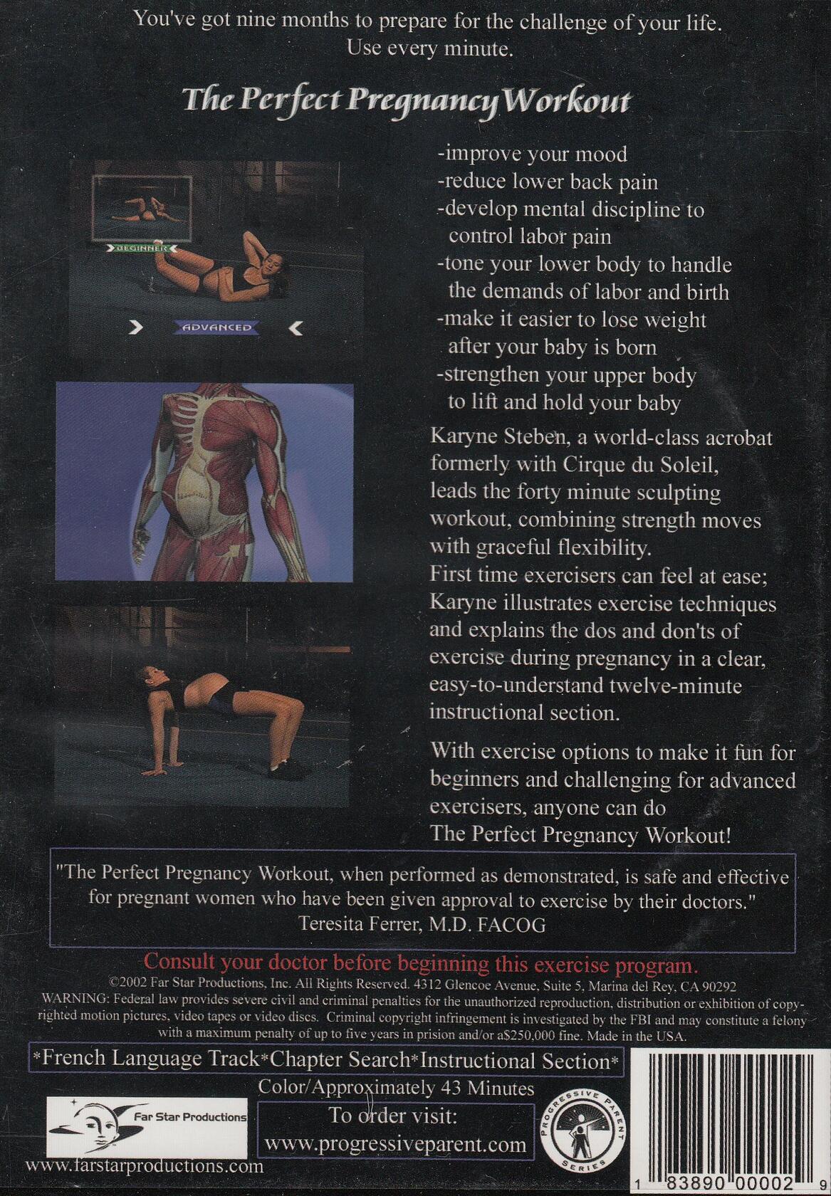 The Perfect Pregnancy Workout vol. 1 [DVD] - Very Good