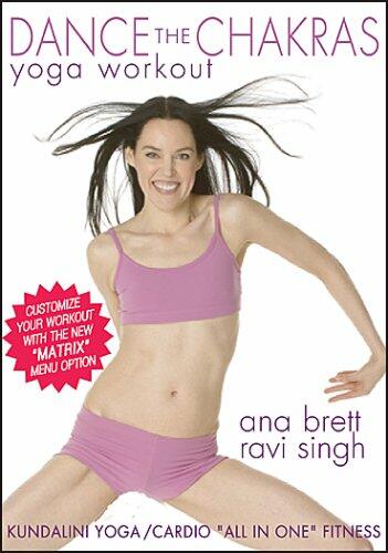 Dance the Chakras Yoga Workout with Ana Brett and Ravi Singh (NOW with the Matrix!) [DVD] - Very Good