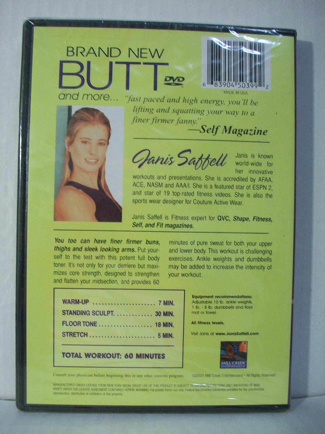 Janis Saffell Brand New Butt and More [Import] [DVD] - Very Good