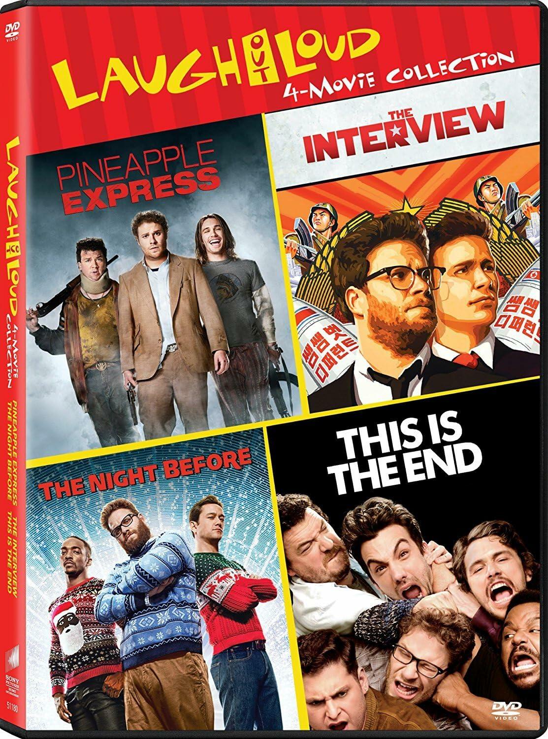 Interview, the (2014) / Night Before, the / Pineapple Express / This Is the End - Set [DVD] - Very Good