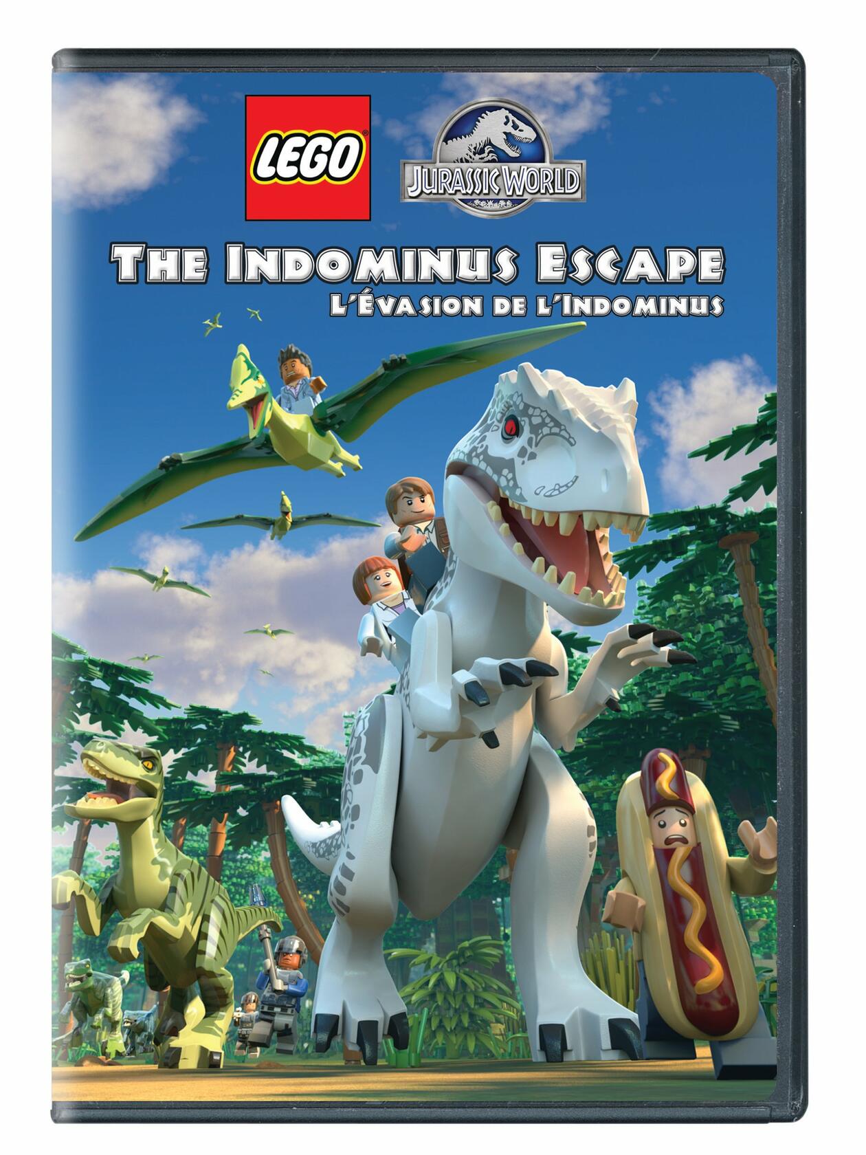 Lego Jurassic World: The Indominus Escape (Bilingual) [DVD] - Very Good