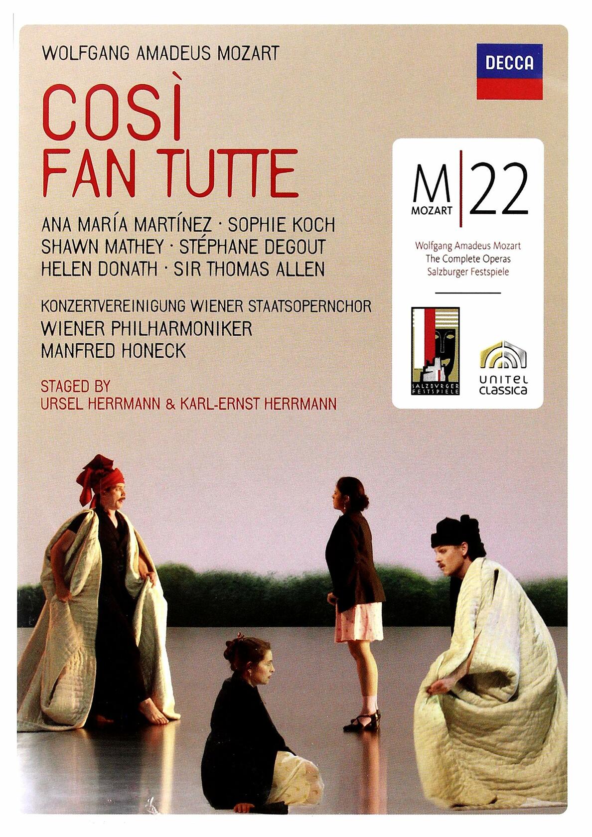 FRENI / LEVINE / DRE - COSI FAN TUTTE-2 DVD SET [DVD] - Good