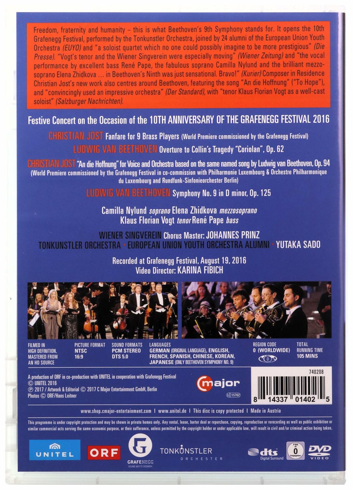 Festive Concert on the Occasion of the 10th Anniversary of the [DVD] - Very Good