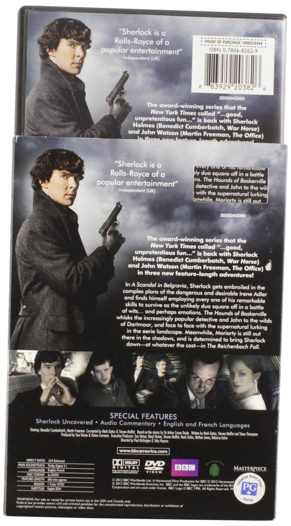 Sherlock: Season Two [DVD] - Very Good