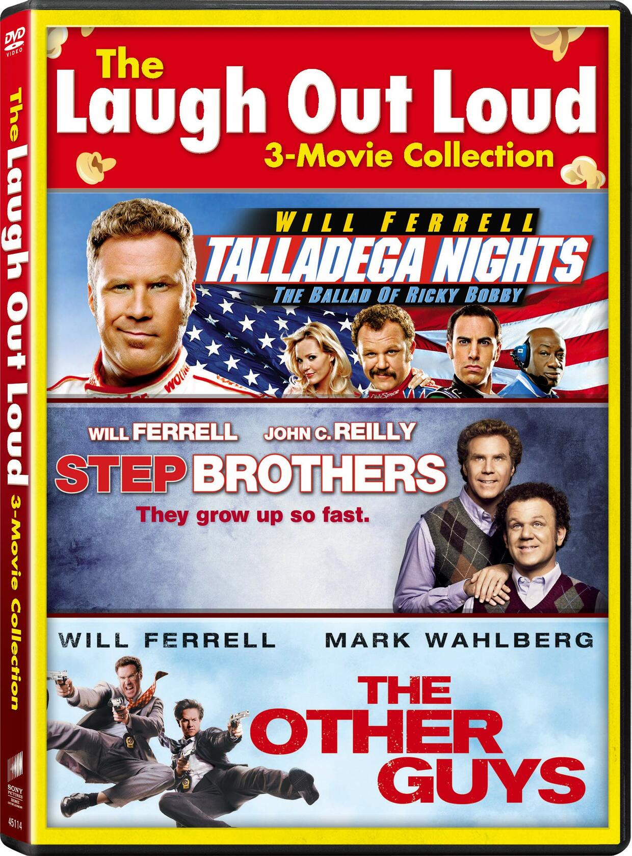 The Other Guys / Step Brothers / Talladega Nights: The Ballad of Ricky Bobby [DVD] - Very Good