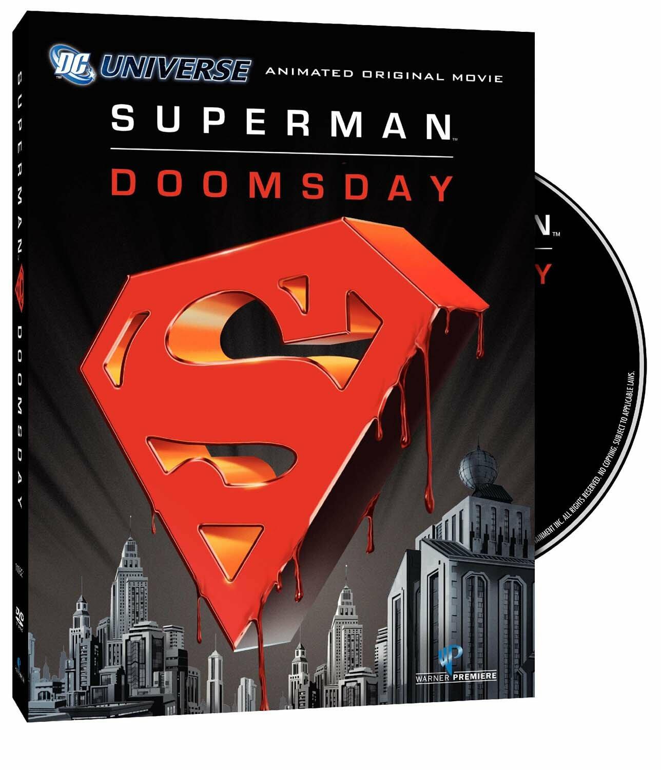Superman Doomsday (W/LENTICULAR PCKG LTD [DVD] - Very Good