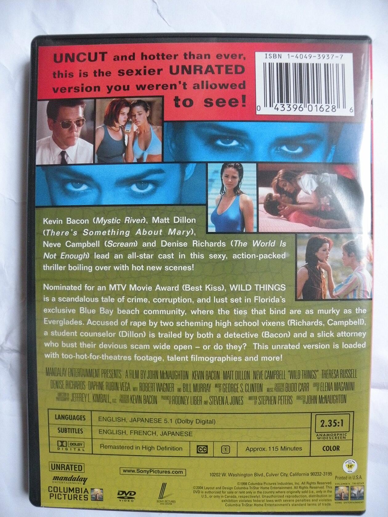 Wild Things (Unrated) (Sous-titres français) - Very Good