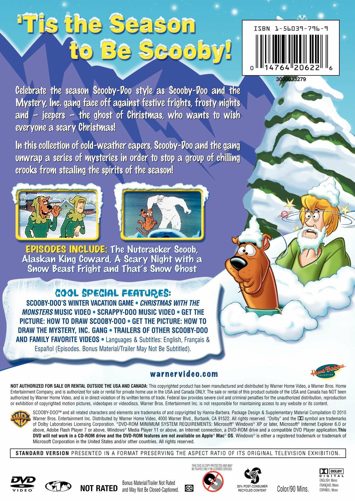 Scooby-Doo!: Winter Wonderdog (Full Screen) [DVD] - Very Good