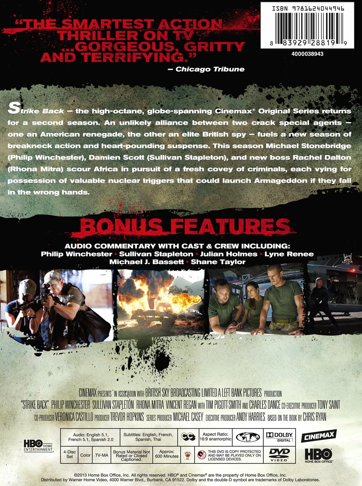 Strike Back: Season 2 [DVD] - Very Good