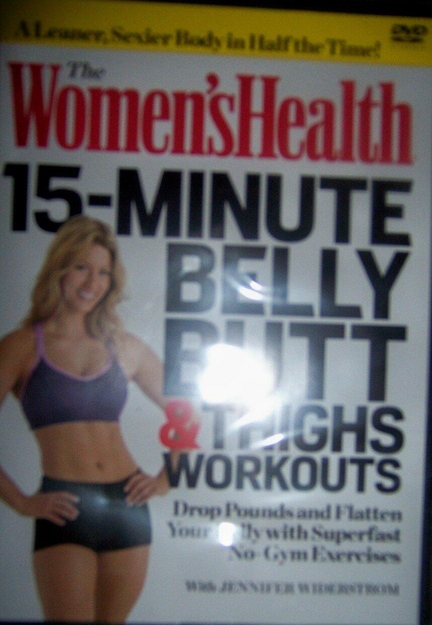 The Women's Health 15-minute Belly Butt & Thigh Workouts Dvd! [DVD] - Very Good