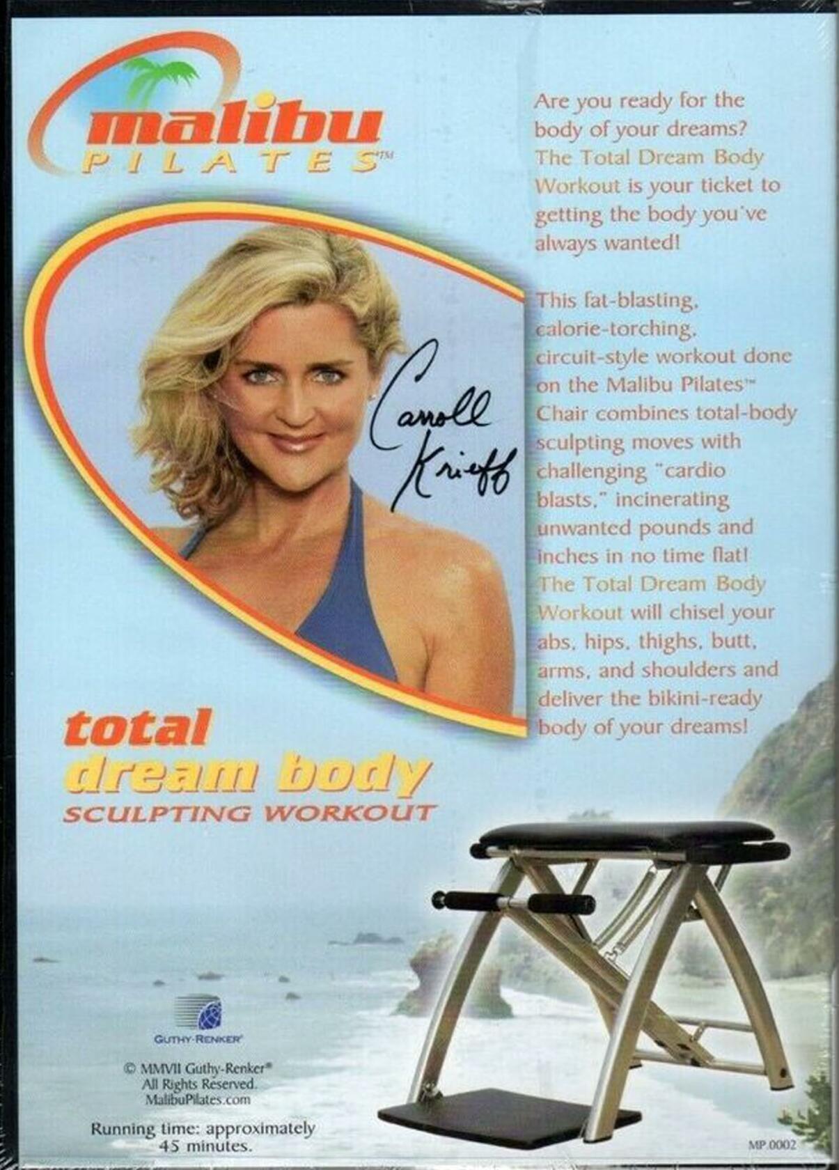 Malibu Pilates: Total Dream Body Sculpting Workout [DVD] - Very Good
