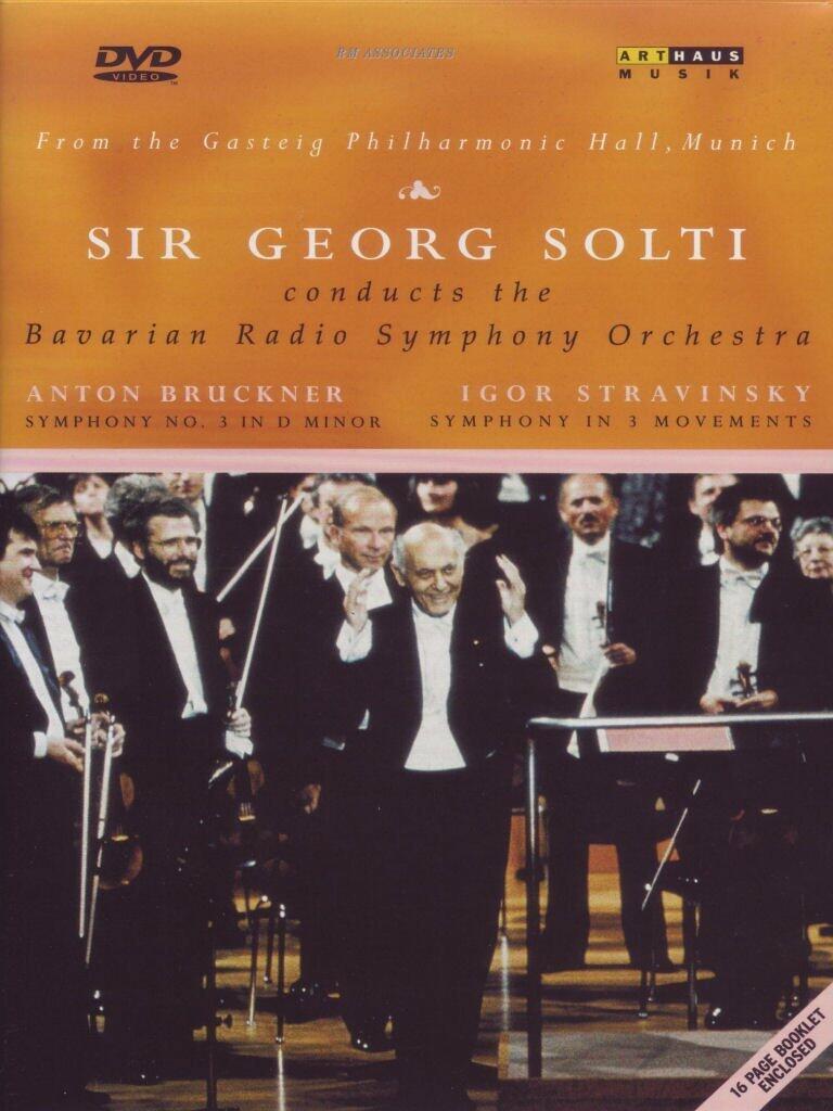 Bruckner/Stravinsky - Symphony No. 3 in D Minor (Solti) [(+booklet)] [DVD]