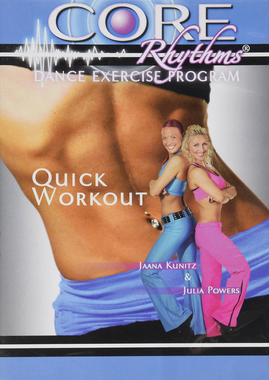 Quick Workout - Core Rhythms Dance Exercise Program (with Jaana Kunitz and Julia Powers) [DVD] - Very Good