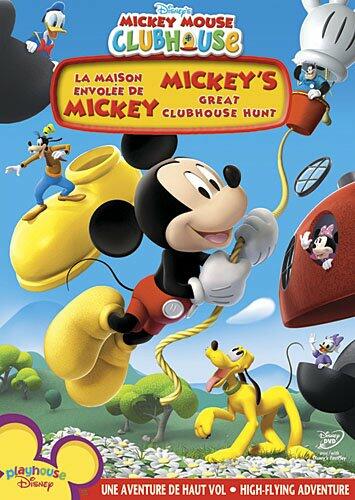 Mickey Mouse Clubhouse : La Maison envolée de Mickey / Mickey's Great Clubhouse Hunt (Bilingual) - Very Good
