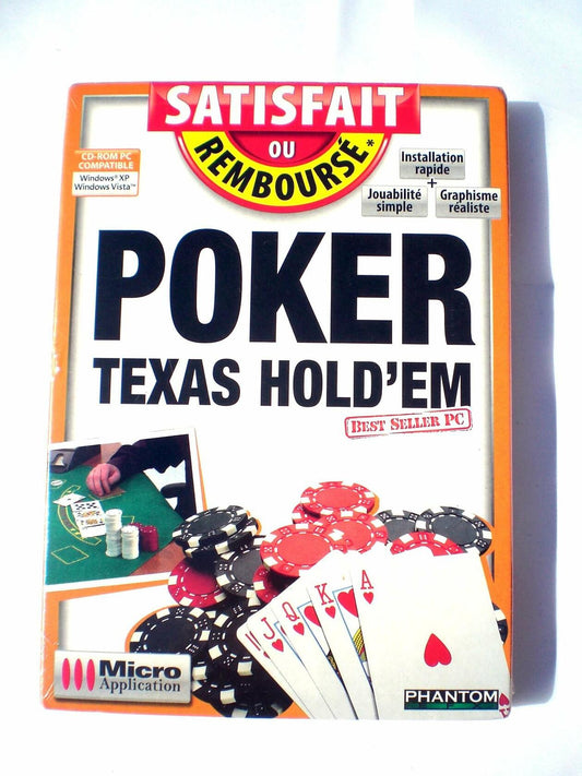 POKER TEXAS HOLD EM [video game] - Very Good