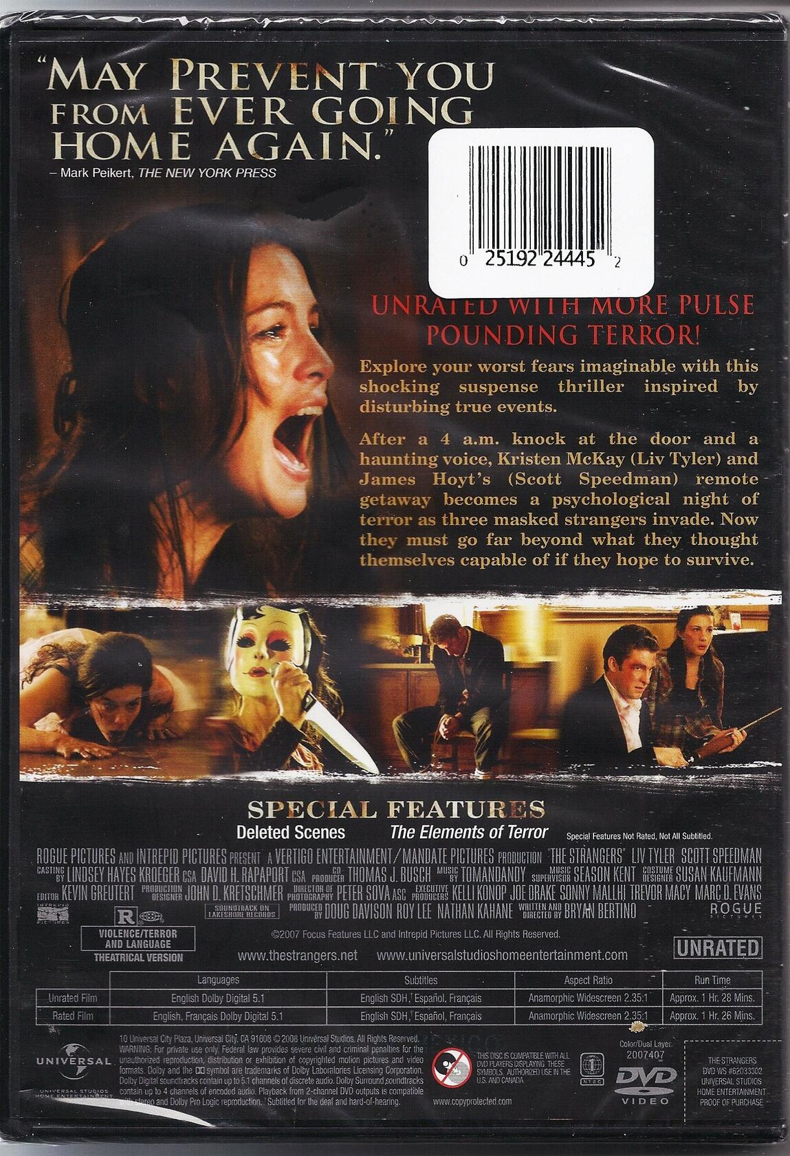 The Strangers (Bilingual) [DVD] - Good