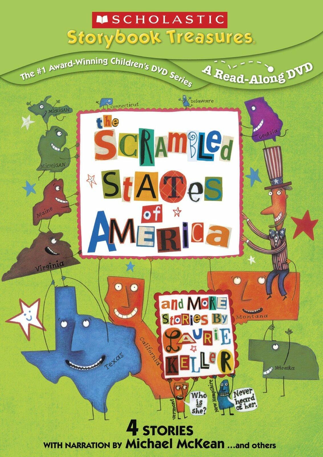 Scrambled States of America & More Stories By Laurie Keller [DVD] - Very Good