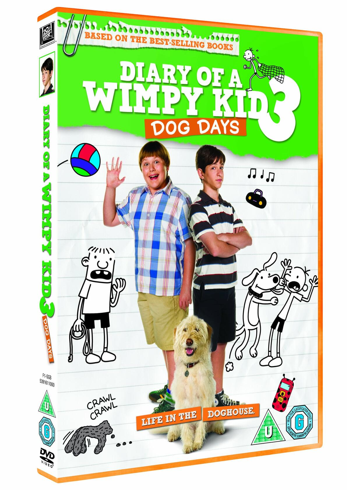 Diary of a Wimpy Kid 3: Dog Day [DVD]