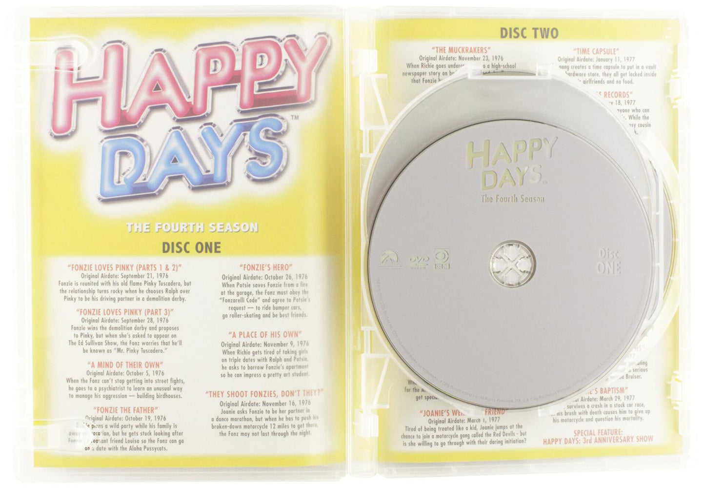 HAPPY DAYS S4 [DVD] - Very Good