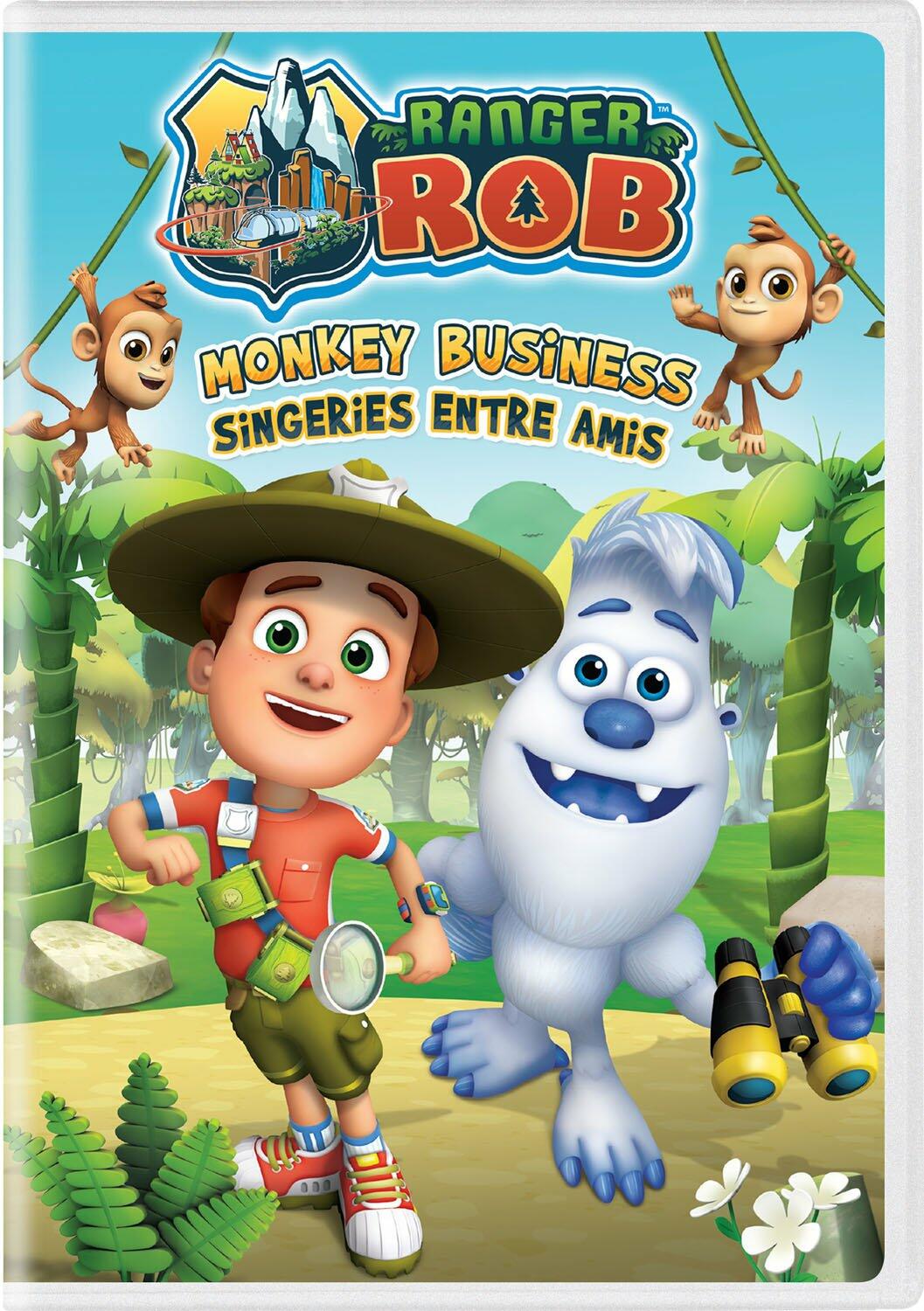 Ranger Rob: Monkey Business [DVD] (Bilingual) [DVD] - Very Good