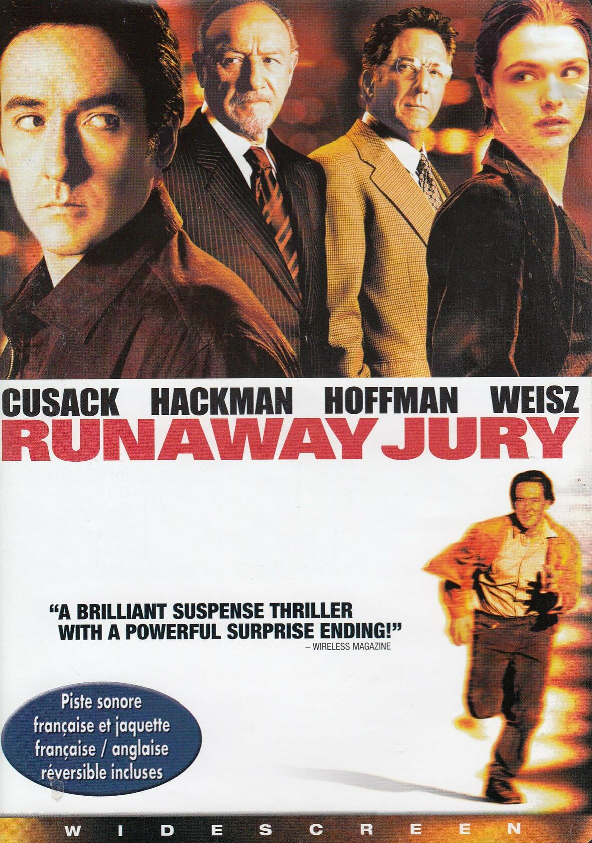 Runaway Jury (Widescreen) [DVD] - Good