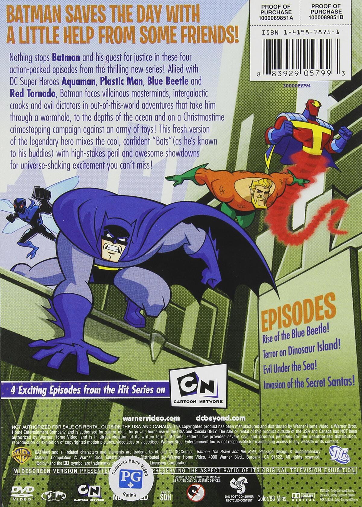 Batman: The Brave and The Bold - Volume 2 [DVD] - Good