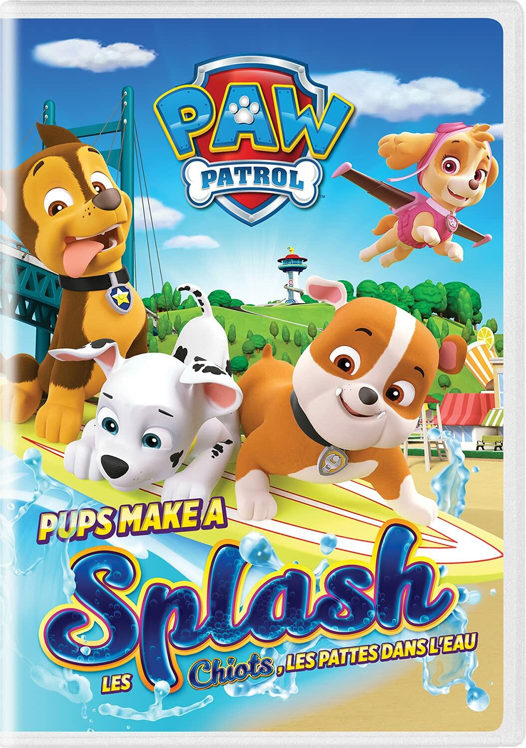 PAW Patrol: Pups Make a Splash [DVD] (Bilingual) [DVD] - Good