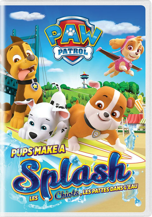 PAW Patrol: Pups Make a Splash [DVD] (Bilingual) [DVD] - Good