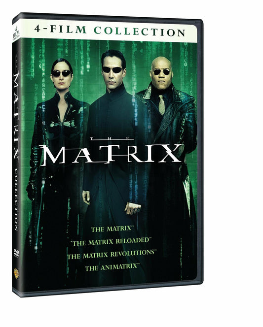 4 Film Favorites: The Matrix Collection (The Matrix / The Matrix Reloaded / Matrix Revolutions / Animatrix) [DVD] - Good